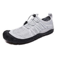 Men's and women's low-cut mesh river tracing shoes with elastic band and rubber sole