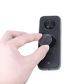 Insta360 ONE X2 tempered glass screen protector kit with black explosion-proof film