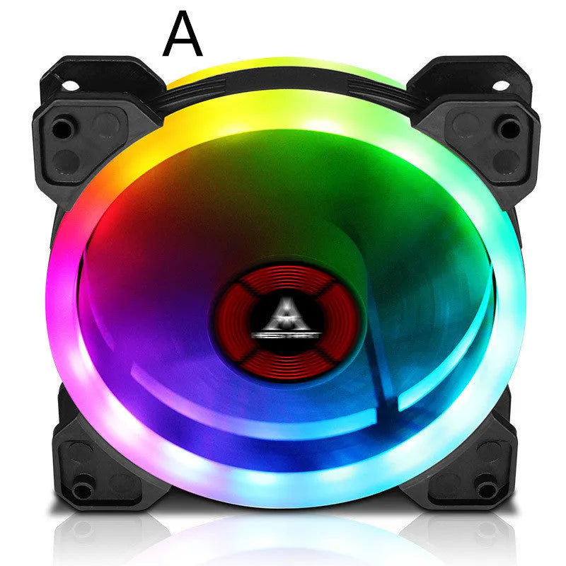 Camouflage pattern 12cm RGB colour changing PC case cooling fan