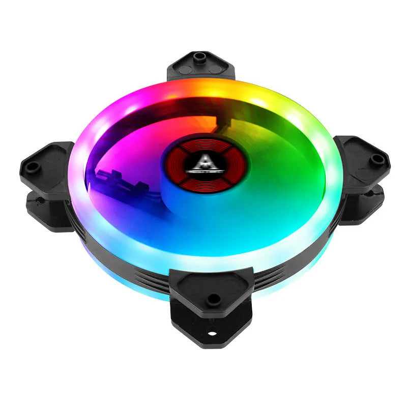 Camouflage pattern 12cm RGB colour changing PC case cooling fan