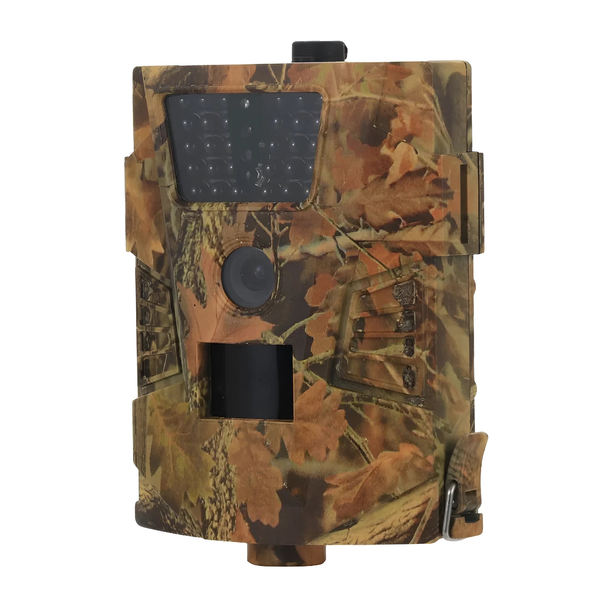 Wireless outdoor trail camera for orchard surveillance with night vision
