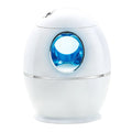 White round USB aromatherapy diffuser humidifier with 800ml tank and silent 36dB operation