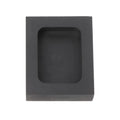 Square graphite crucible for melting gold silver platinum with high-purity material and thermal conductivity