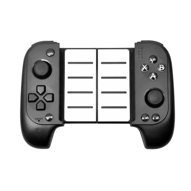 Cytec wireless Bluetooth telescopic mobile game controller in black holding a smartphone