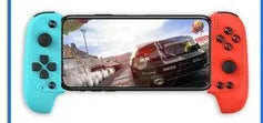Cytec wireless Bluetooth telescopic mobile game controller in black holding a smartphone