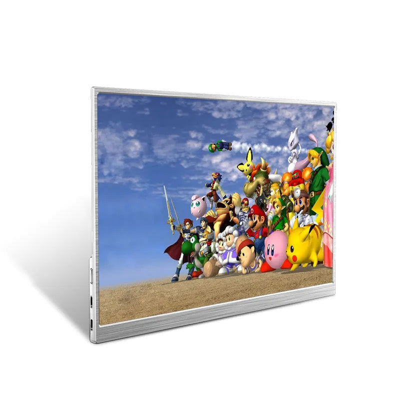 15-inch portable monitor with ultra-thin design for gaming and mobile computing