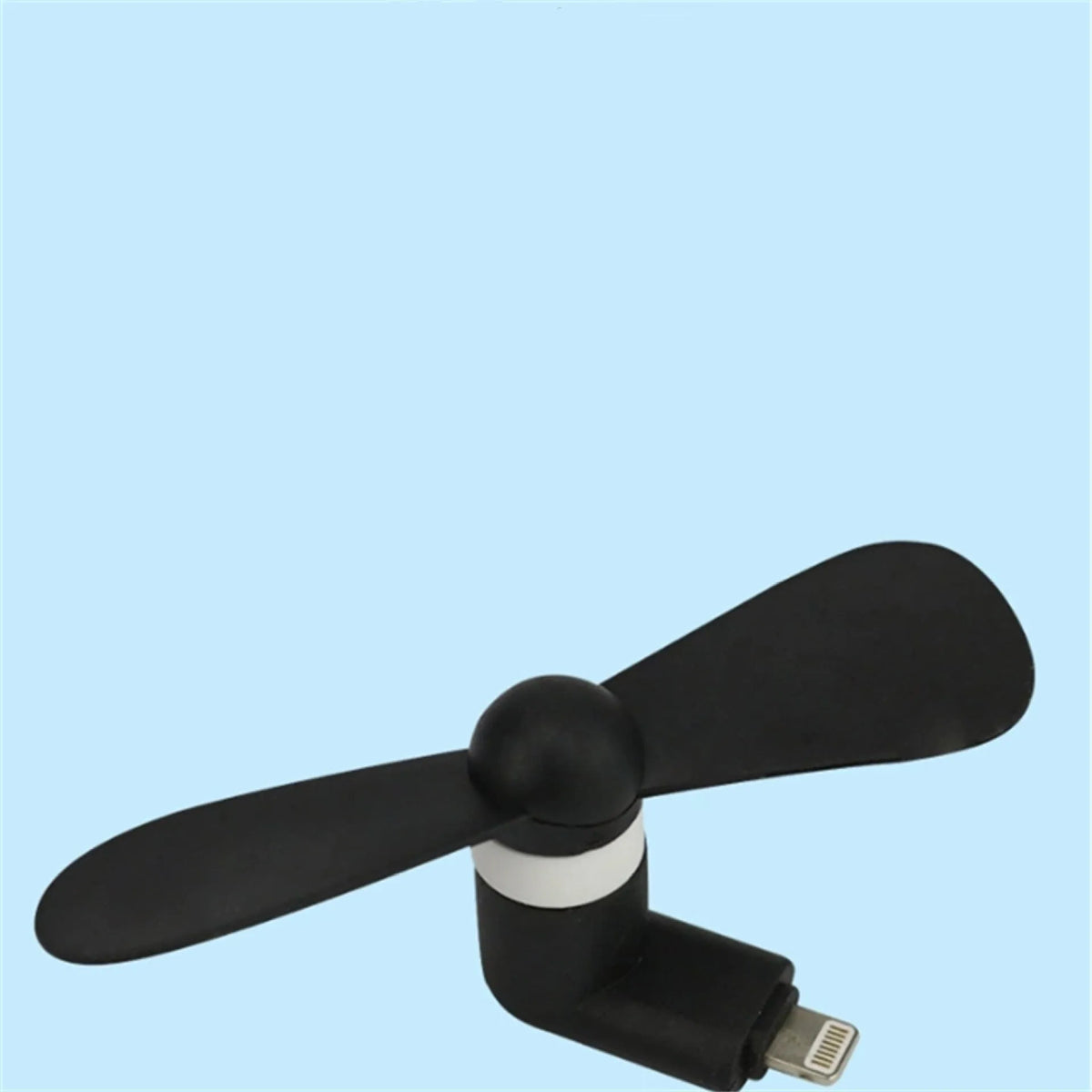 USB mobile phone mini fan in various colours compatible with Apple iPhone and Android devices