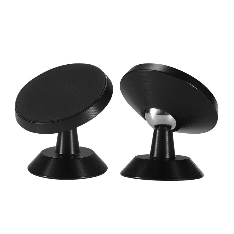 Universal magnetic car phone holder, 35.5mm x 40mm, in black, silver or local gold
