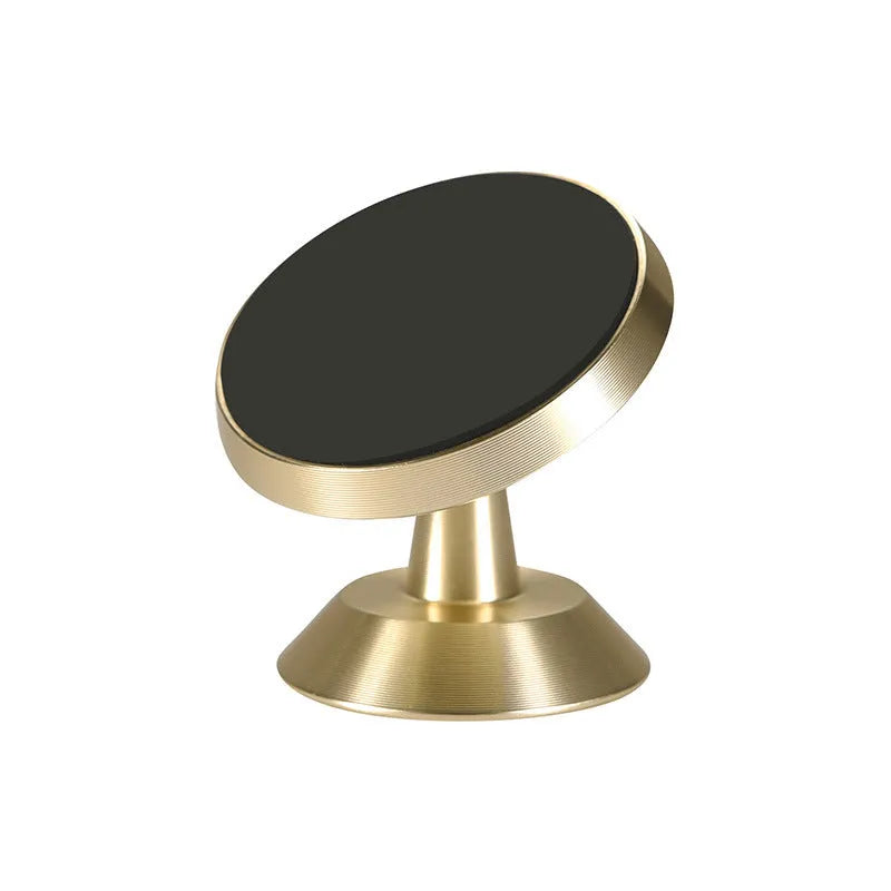 Universal magnetic car phone holder, 35.5mm x 40mm, in black, silver or local gold