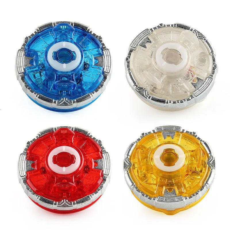 SB Light luminous gyro bottom accessory for spinning tops in blue, red, white, or yellow.