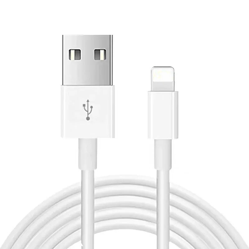 White 20W USB-C fast charger and cable for Apple iPhone 12 and iPad devices
