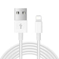 White 20W USB-C fast charger and cable for Apple iPhone 12 and iPad devices