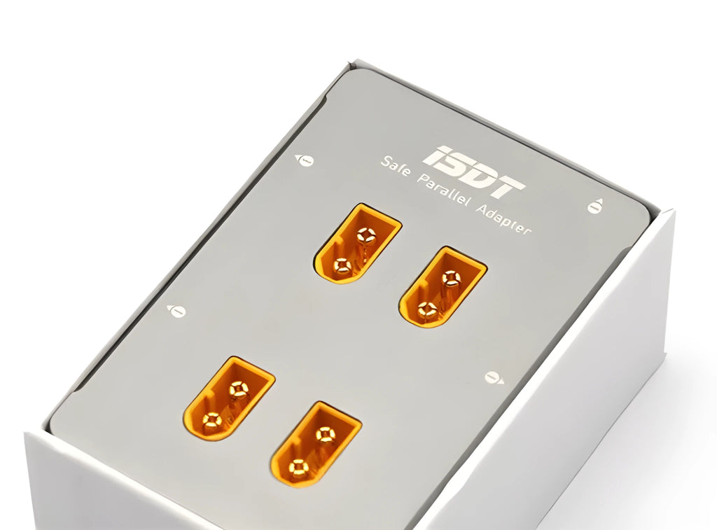 Grey parallel charging board for Astor aircraft model batteries and charger accessories