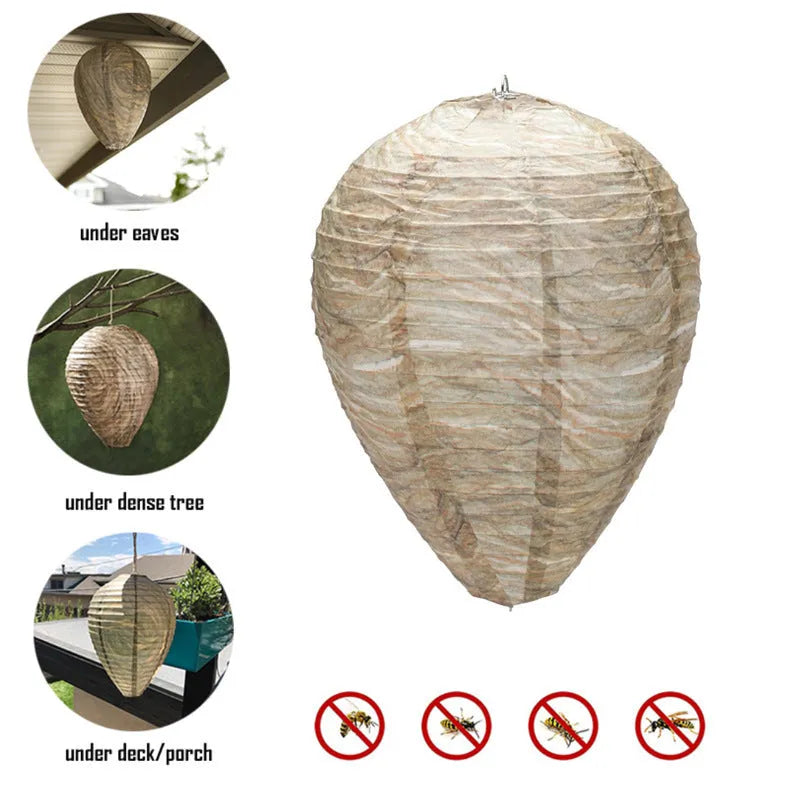 Hexagonal honeycomb paper lantern with wire frame, 22cm by 28cm in size.