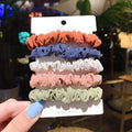 Children's small intestine hair rings and large intestine head ropes in autumn colours