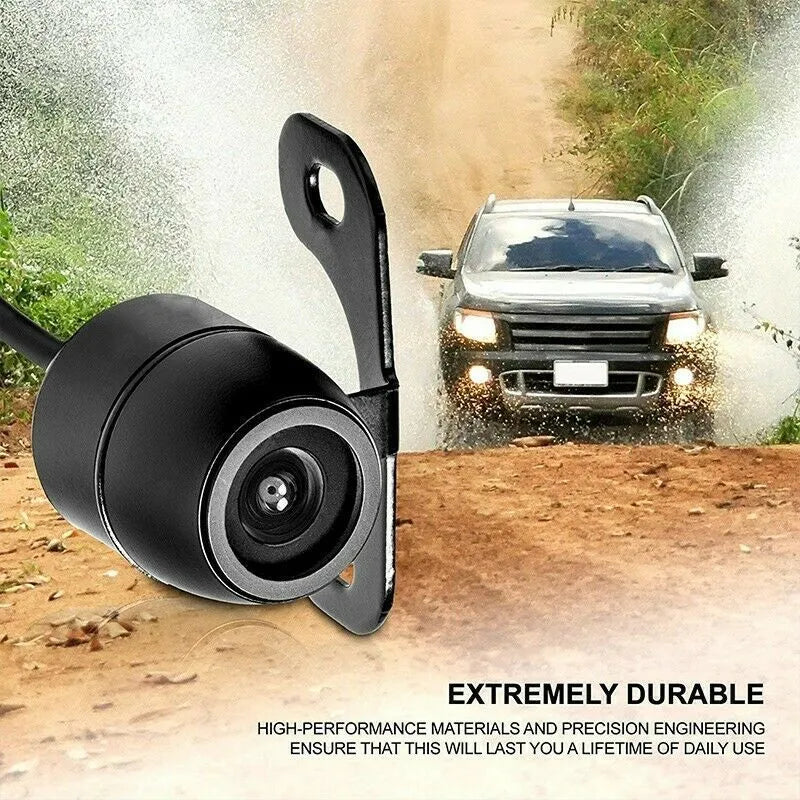 Car rear view reversing camera with night vision, 928x520 resolution, adjustable angle, plastic shell, universal fit