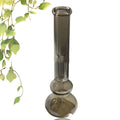 Pure colour glass geometric centrepiece vase with transparent crystal-clear design and American styling