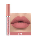 HANDAIYAN matte liquid lipstick tube showing non-stick cup, long-lasting formula, 2.5ml size.