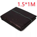 Black PE composite woven weed-proof cloth for farmland and greenhouse weed suppression