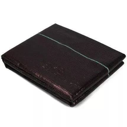 Black PE composite woven weed-proof cloth for farmland and greenhouse weed suppression