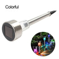 Stainless steel pastoral style garden landscape light with LED bulb.
