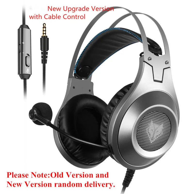 Black wired USB computer headset with microphone and over-ear design for desktop and notebook PC use