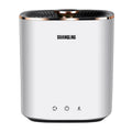 Green and white mini portable washing machine with ABS body for travel and dormitory underwear cleaning
