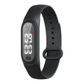 Ultrasonic electronic mosquito repellent bracelet in black, white, blue and pink colours