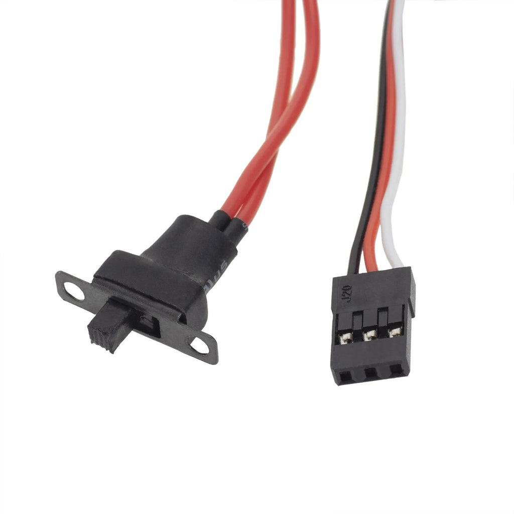 G500 model 40-amp brushed electronic speed controller for RC cars and trucks.