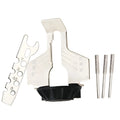 Silver electric chain grinder accessories for band saw blades showing 20mm metal construction