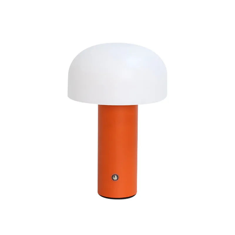 USB-powered atmosphere table lamp in choice of black, green, orange, or white colours