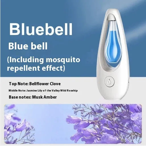 Ultrasonic aroma diffuser with mosquito repellent function in six style variations
