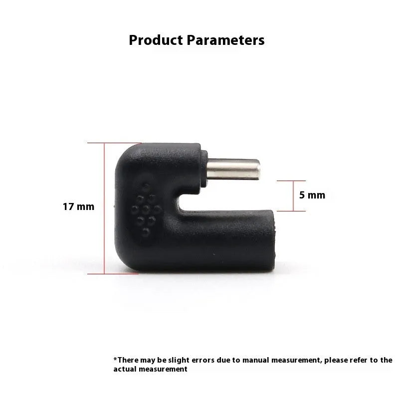 USB male to female plastic adapter extension cable with U-bend design, four pieces included