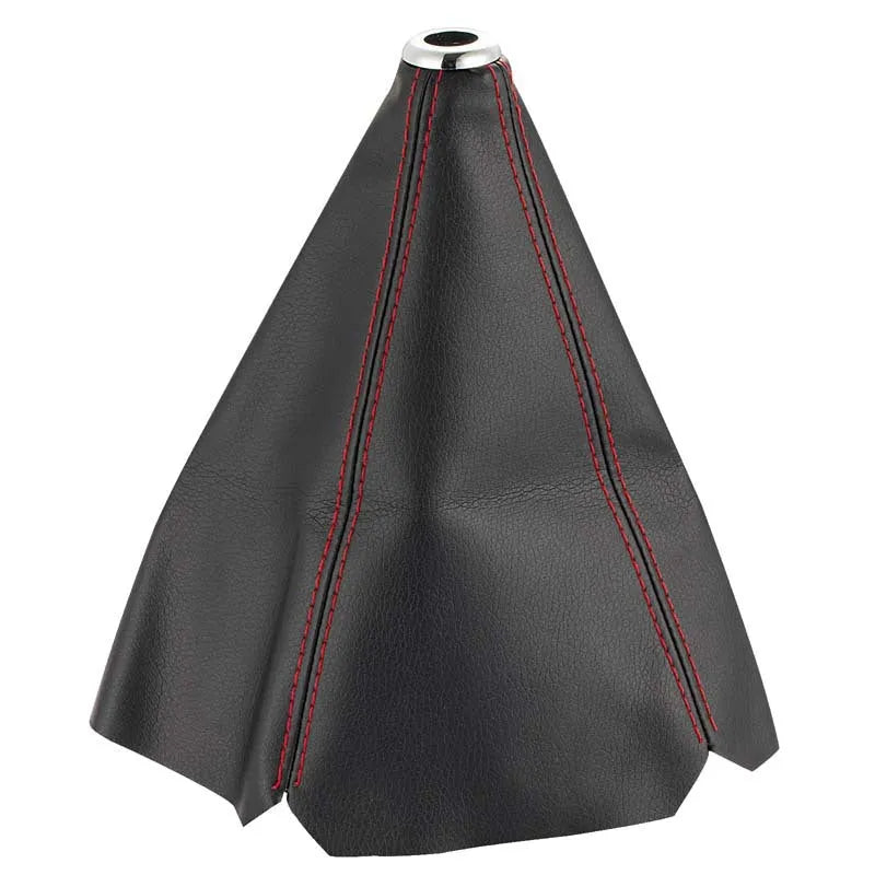 General Motors gear dust cover in PU leather showing colour line options