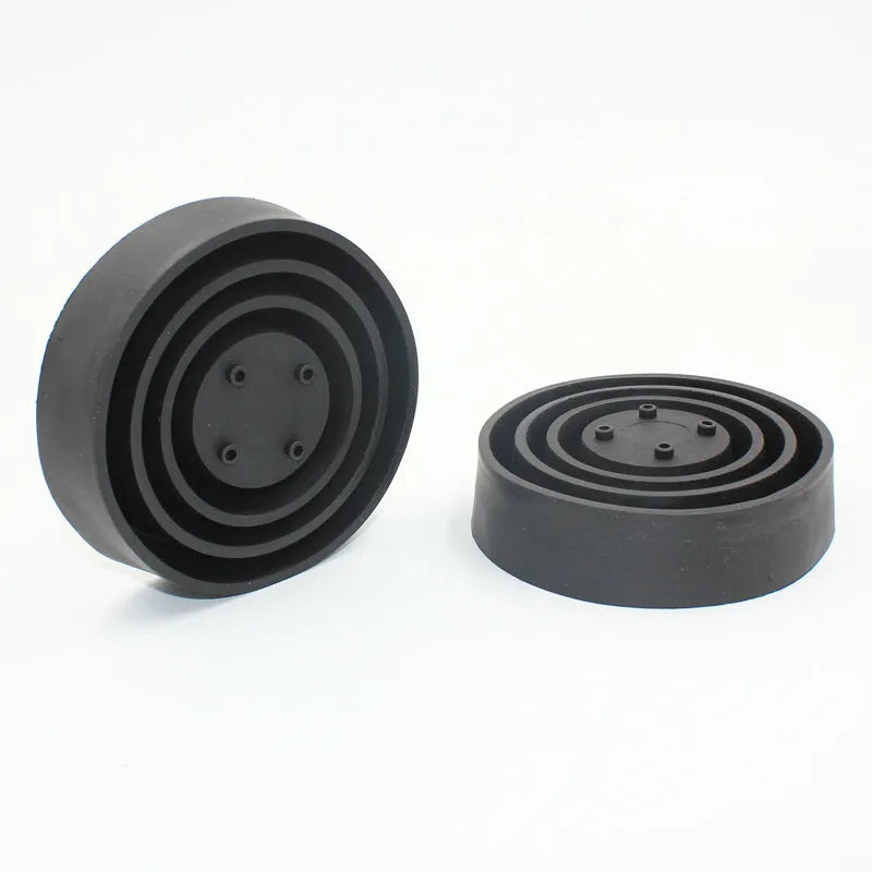 Silicone car headlight dust cover showing Type A closed and Type B open style options