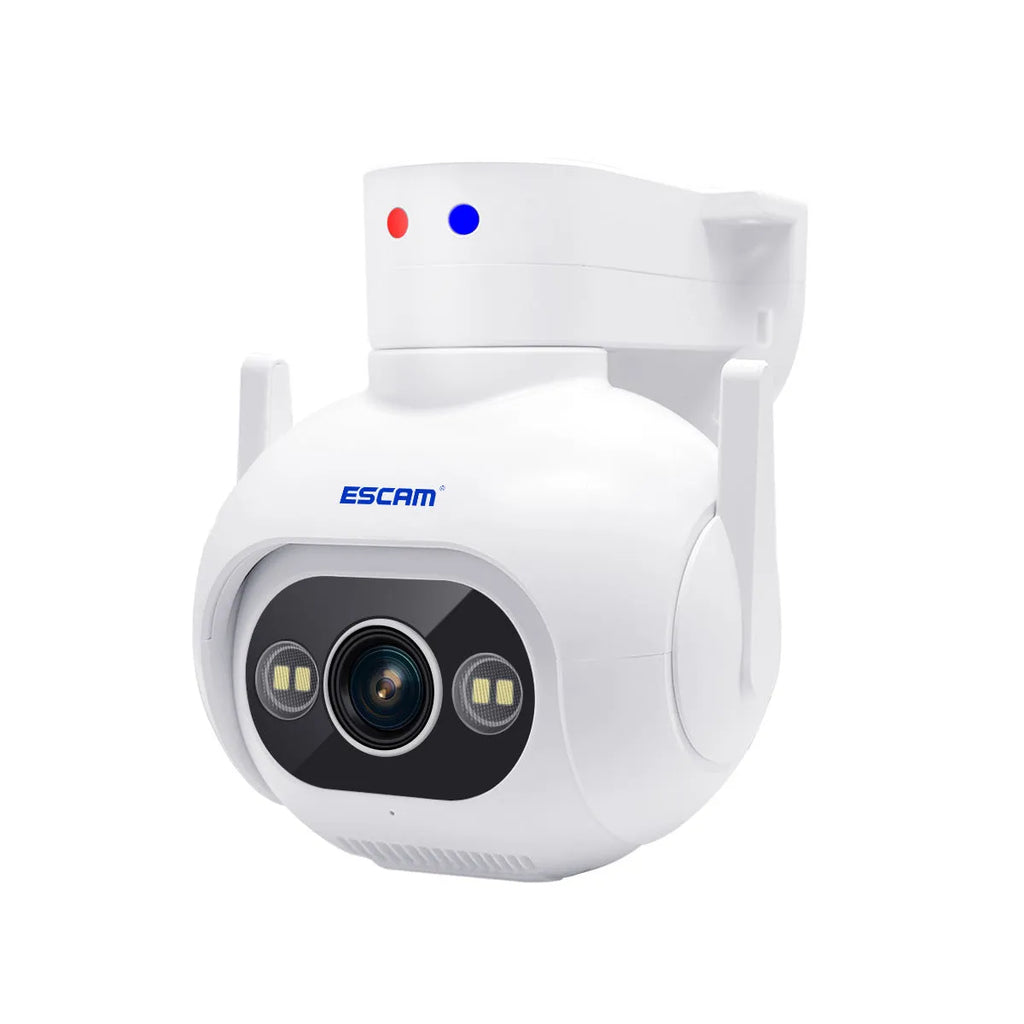 Smart colour night vision security camera with wall mount bracket and power supply