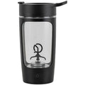 Portable juice blender with 650ml capacity in black blue pink or white featuring automatic mixing motor