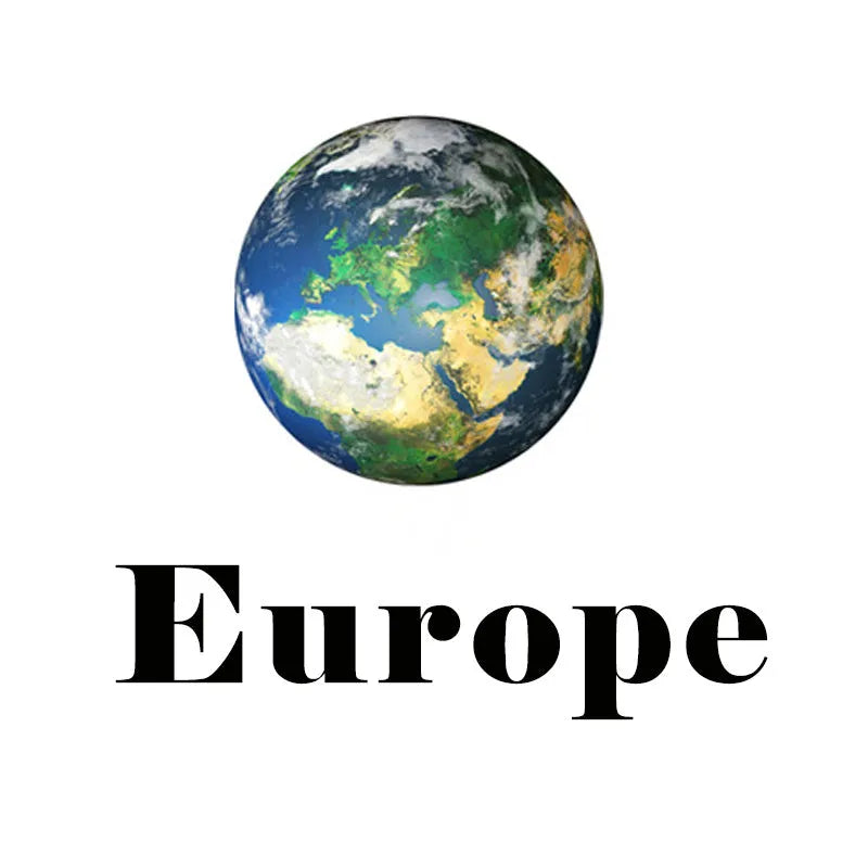 Glow in the dark 3D planet Earth wall sticker in PVC material showing luminous effect