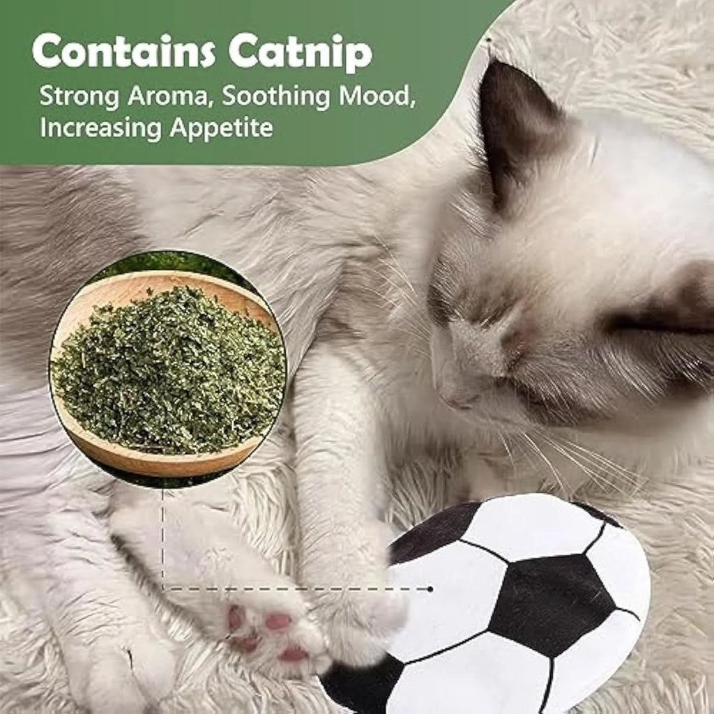 Plush basketball-pattern flying disc cat toy with catnip and crinkle sound features