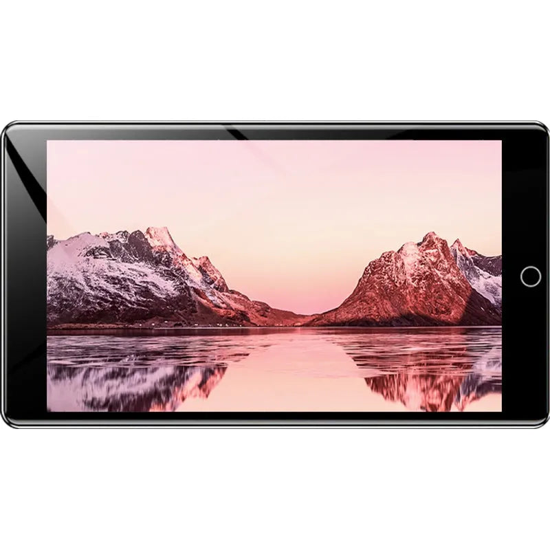 Black Ruizu H1 slim MP4 player with 4-inch touch screen displaying media menu.