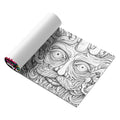 Acid tour colour painting book measuring 200mm length for creative artistic activities