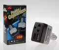 011C car cigarette lighter power supply charger with USB port for mobile phone charging