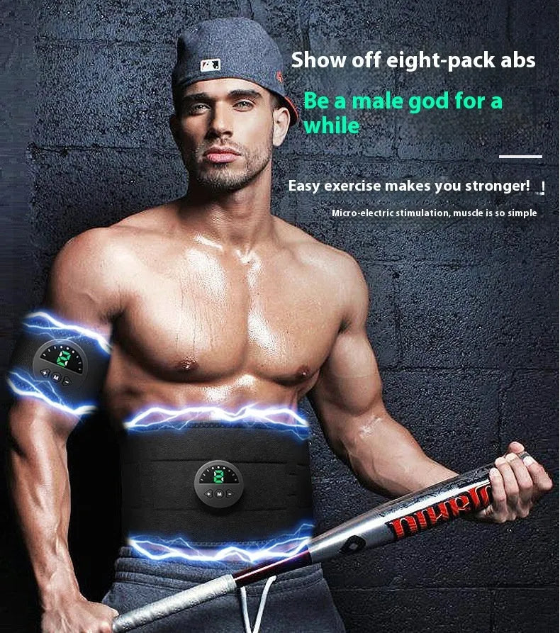 Violent sweat fitness shaping belt with display screen for waist and abdomen workouts