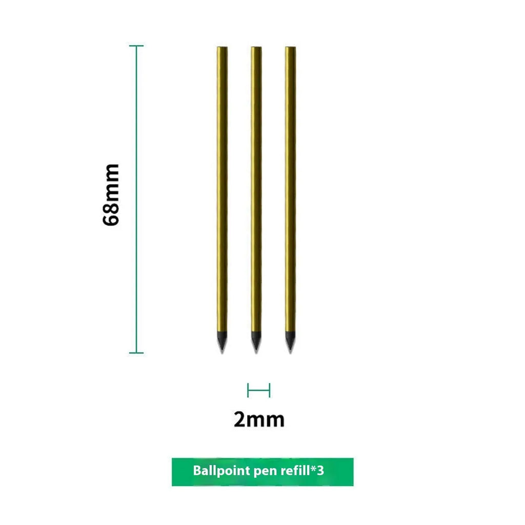 64-page loose leaf refill paper with ballpoint, pencil and plastic refills for 6-hole binders