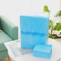 Pack of deodorant pet urinal pads for dogs and cats showing different sizes and models.