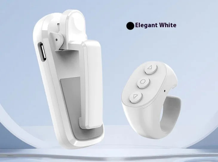 Wireless page turner remote control with clicker for tablets and e-readers in available colours