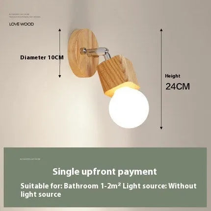 24cm wide LED wall lamp with integrated mirror cabinet, available with white, warm, or tricolour lighting