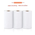 Three rolls of 57mm by 30mm thermal label paper in packaging