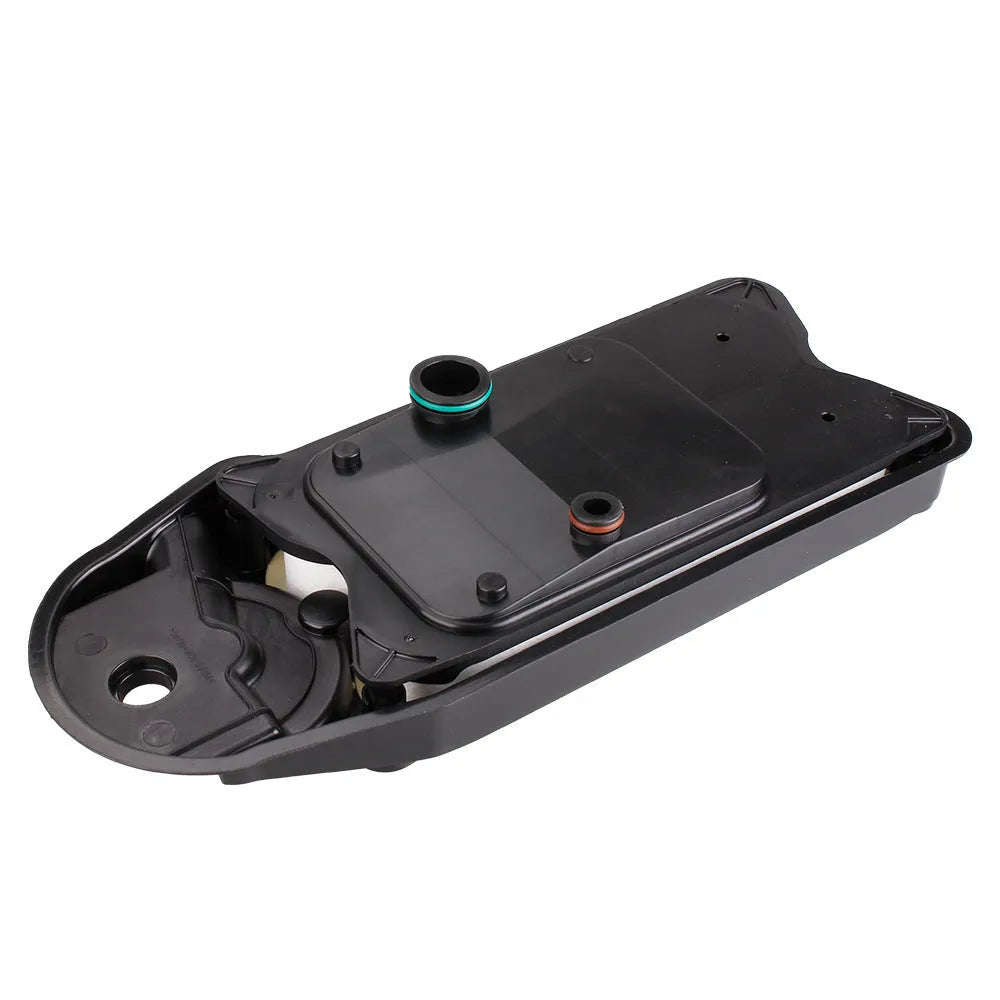 Black crankcase ventilation filter for Ram trucks with 6.7L Cummins diesel engines