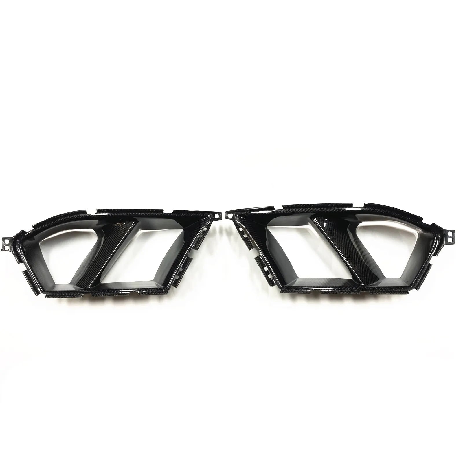 Black dry carbon fibre front bumper grille for BMW M3 M4 G80 G82 models